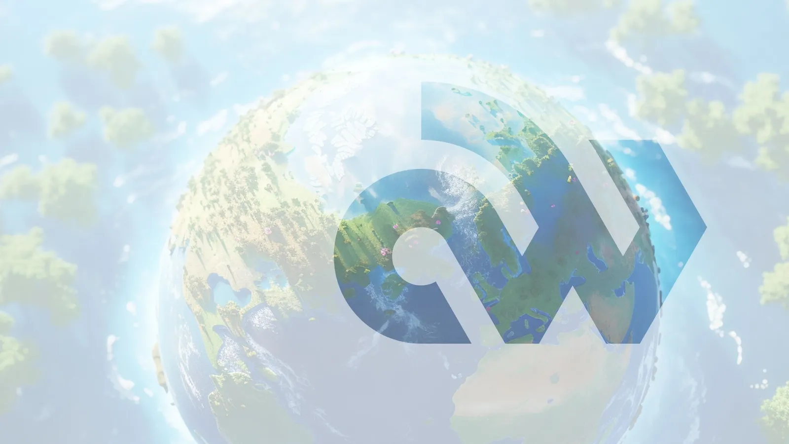 The Acqwaste mark over a globe